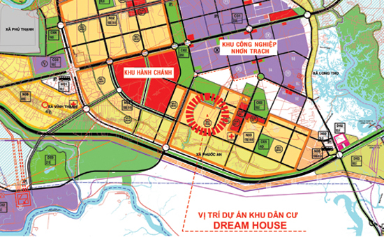 Sơ đồ vị trí Link Trang Chủ PG88.Com Mới #2026 khu đô thị Căn nhà Mơ Ước – Dream House City.