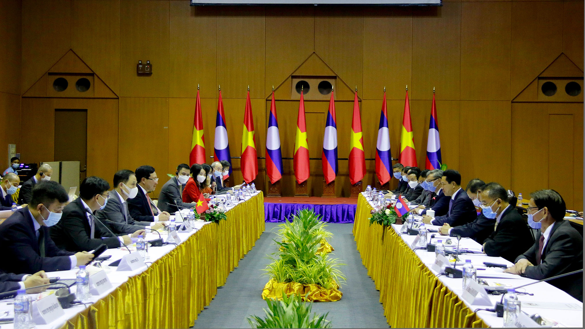 Toàn cảnh buổi tham vấn chính trị - Ảnh: VGP