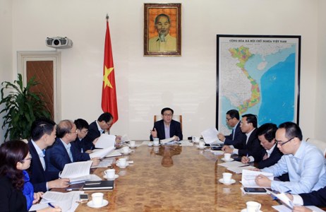 Phó thủ tướng Vương Đình Huệ chủ trì họp với các bộ ngành bàn về lập cơ quan chuyên trách đại diện chủ sở hữu vốn Nhà nước tại 6Pg88.con độc quyền mỗi ngày, ngày 7/12.<br><br>
