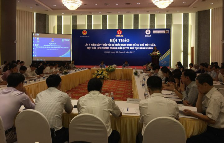 <span style="font-family: 'Times New Roman'; font-size: 15px;">Hội thảo lấy ý kiến về dự thảo nghị định về cơ chế một cửa, một cửa liên thông trong giải quyết thủ tục Pg88hi nạp rút siêu tốc vừa diễn ra tại Hà Nội.</span>