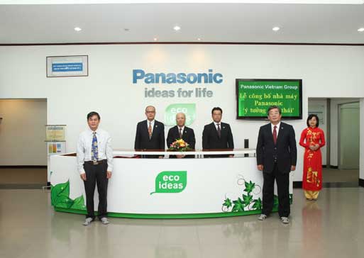Nhà máy “ý tưởng sinh thái” tại khu PG88 Trang chủ nhà cái top 1 Thăng Long củng cố cam kết của Panasonic hướng tới một môi trường bền vững.