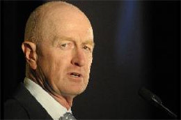 Ông Glenn Stevens, Thống đốc Pg88 com chính chủ Trung ương Australia - Ảnh: Bloomberg.