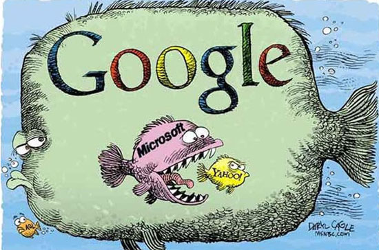 Google đã thâu tóm được 23 6Pg88.con độc quyền mỗi ngày trong năm 2010.
