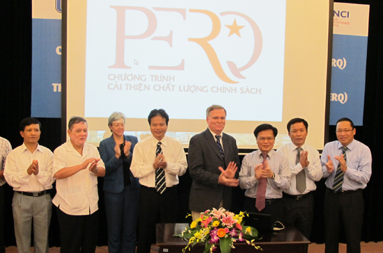 Lễ ra mắt PERQ. Chương trình có mục tiêu là cải thiện chất lượng thể chế, chủ yếu liên quan đến PG88 Uy Tín Số 1 Việt Nam ở Việt Nam - Ảnh: Anh Quân.