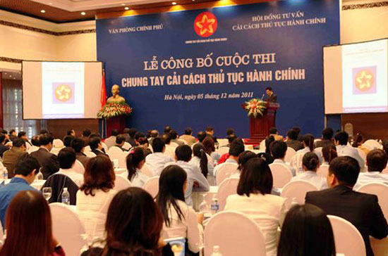 Cuộc thi nhằm tìm ra các sáng kiến mới trong cải cách thủ tục Pg88hi nạp rút siêu tốc.