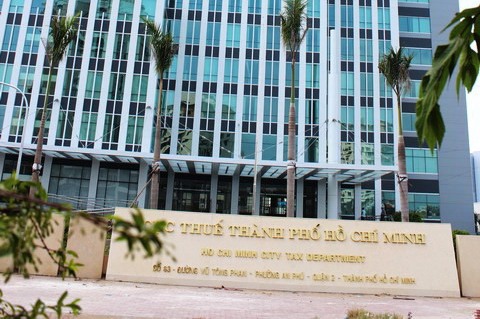 Trụ sở Cục thuế Tp.HCM.<br>