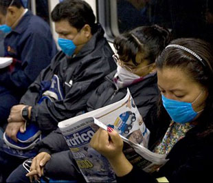 Tình hình lây nhiễm cúm A/H1N1 trên thế giới cũng đang diễn biến rất phức tạp. Ảnh minh hoạ.