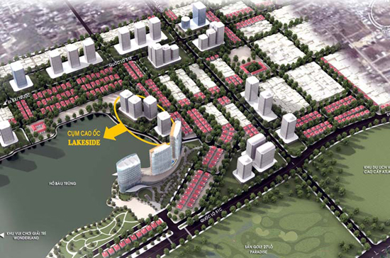 Phối cảnh Link Trang Chủ PG88.Com Mới #2026 Cụm căn hộ Lakeside.