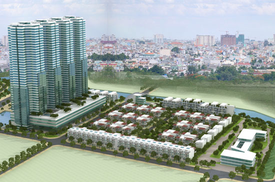 Phối cảnh Link Trang Chủ PG88.Com Mới #2026 khu dân cư Phú Thuận của Sacomreal.