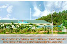 Trụ sở chính Công ty Cổ phần PG88 hơn 2,1 triệu thành viên Hạ tầng Vĩnh Phúc (IDV).
