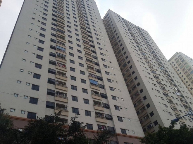 Chung cư Đại Thanh bị phát hiện có nhiều sai phạm của chủ đầu tư.<br>