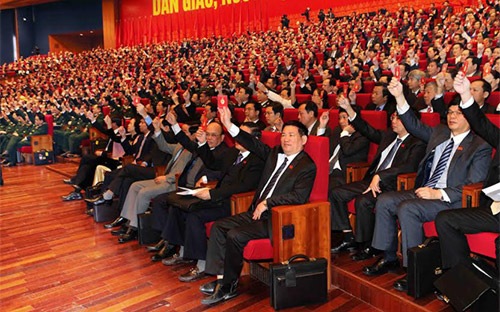 Đại hội Đảng lần thứ 12 bế mạc hôm 28/1.