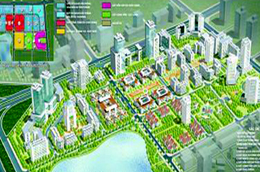 Phối cảnh khu đô thị Đông Nam Trần Duy Hưng và khu vực dự kiến xây khu liên cơ quan Pg88hi nạp rút siêu tốc của Hà Nội.