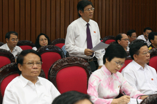Đại biểu Đồng Hữu Mạo: Mất điện tạo ra bức bối trong nhân dân.
