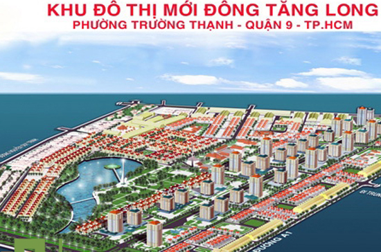 Phối cảnh khu đô thị Đông Tăng Long.