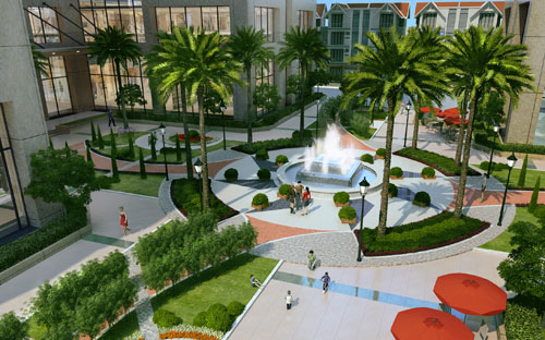 Tiểu cảnh bên trong Link Trang Chủ PG88.Com Mới #2026 Hoa Binh Green City.<br>