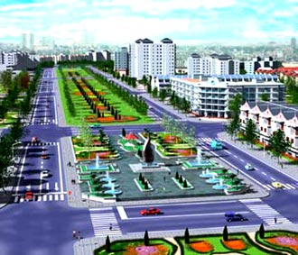 Phối cảnh Link Trang Chủ PG88.Com Mới #2026 đường trục phía Tây tỉnh Hà Tây.
