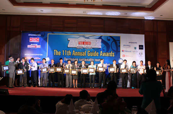 Guide Awards 2010 giới thiệu những 6Pg88.con độc quyền mỗi ngày điển hình trong hoạt động sản xuất, PG88 Uy Tín Số 1 Việt Nam của ngành du lịch Việt Nam, do độc giả The Guide - tạp chí hàng đầu dành cho du khách đến Việt Nam - bình chọn.