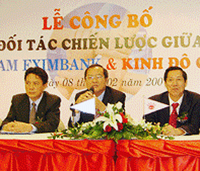 Eximbank và Kinh Đô sẽ liên kết bán chéo sản phẩm của hai bên.