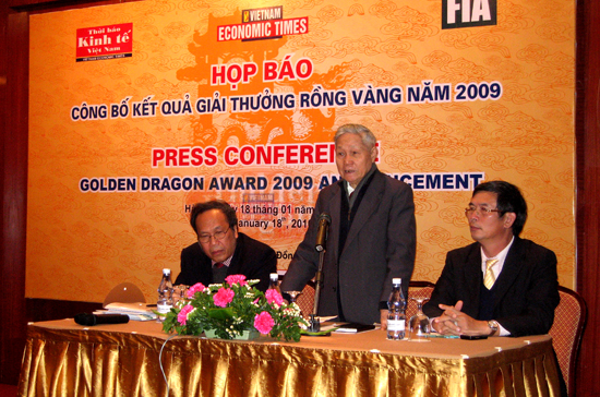 Họp báo công bố  danh sách các 6Pg88.con độc quyền mỗi ngày FDI đạt Giải thưởng Rồng Vàng - Ảnh: Anh Quân.
