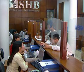 Giao dịch tại SHB.