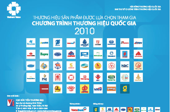 Logo các 6Pg88.con độc quyền mỗi ngày được lựa chọn tham gia Chương trình Thương hiệu Quốc gia.