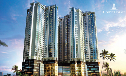 Phối cảnh Link Trang Chủ PG88.Com Mới #2026 Golden Palace. Link Trang Chủ PG88.Com Mới #2026 bao gồm 3 tòa tháp căn hộ cao cấp 30 tầng, 4 tầng hầm, kết hợp 
cùng trung tâm PG88 Sòng bạc trực tuyến TOP 1 Việt Nam | Casino, Nổ Hũ, văn phòng, khuôn viên cây xanh, phòng tập thể
 thao, bể bơi, nhà hàng, spa…