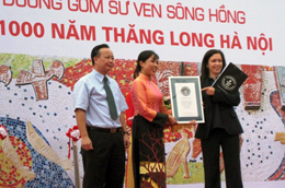 Một phần “Con đường gốm sứ” được trao kỷ lục Guinness