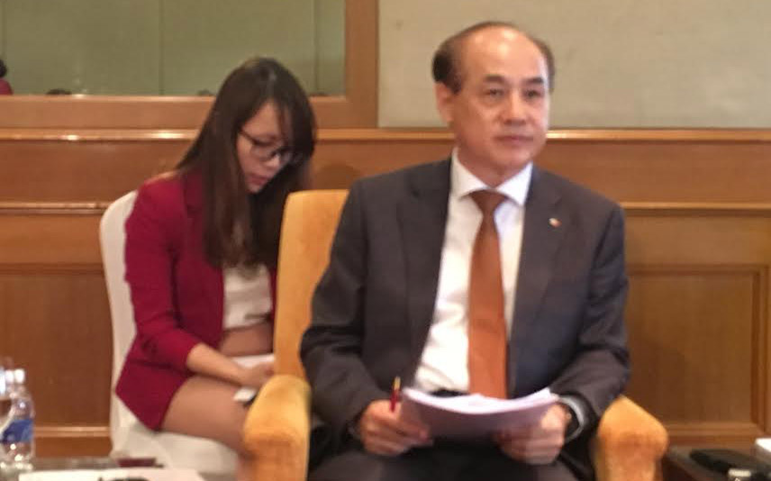 Ông Ryu Hang Ha, đồng Chủ tịch Liên minh Diễn đàn 6Pg88.con độc quyền mỗi ngày Việt Nam (VBF) 2016 tại cuộc gặp gỡ báo chí chiều 4/12.