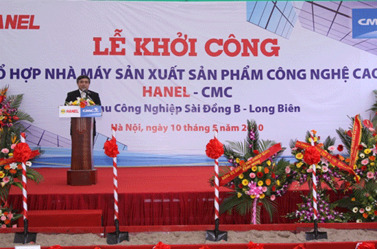 Lễ khởi công tổ hợp nhà máy sản xuất sản phẩm Link Đăng Nhập PG88 Chính Thức 2026; cao Hanel - CMC.