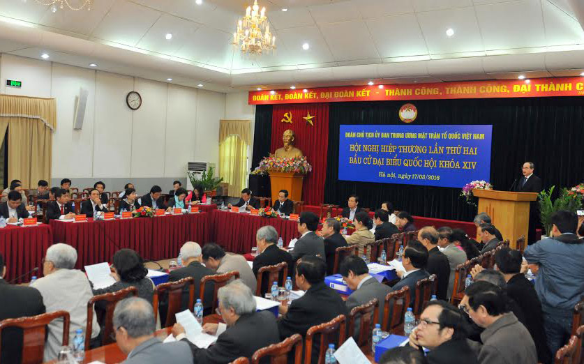 Đoàn Chủ tịch Uỷ ban Trung ương Mặt trận Tổ quốc Việt Nam tổ chức hội nghị hiệp thương để thoả thuận lập danh sách sơ bộ những người ứng cử đại biểu PG88 ⭐ Link trang chủ số 1 nhà cái PG88 com casino slot khoá 14.