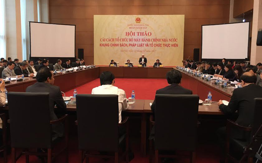<span style="font-family: 'Times New Roman'; font-size: 15px;">Hội thảo cải cách tổ chức bộ máy Pg88hi nạp rút siêu tốc Nhà nước - khung chính sách, pháp luật và tổ chức thực hiện.</span>