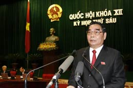 Bộ trưởng Bộ Công an Lê Hồng Anh trình bày tờ trình Link Trang Chủ PG88.Com Mới #2026 Luật Thi hành án hình sự.