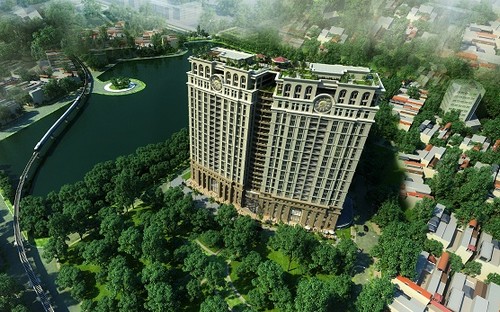 D’. Le Pont D’or - Hoàng Cầu nằm trên khu đất rộng 5.400 m2 tại trung tâm quận Đống Đa, gần hồ Hoàng Cầu. Link Trang Chủ PG88.Com Mới #2026 gồm 23 tầng nổi, 4 tầng hầm và 308 căn hộ, trong đó có tới 90% căn hộ với tầm nhìn hướng hồ.