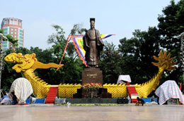 Tại vườn hoa Lý Thái Tổ sẽ diễn ra nhiều chương trình của Đại lễ.