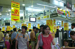 Tháng khuyến mại Hà Nội 2009, tổng mức lưu chuyển hàng hóa dịch vụ đã tăng thêm gần 800 tỷ đồng so với tháng trước đó.