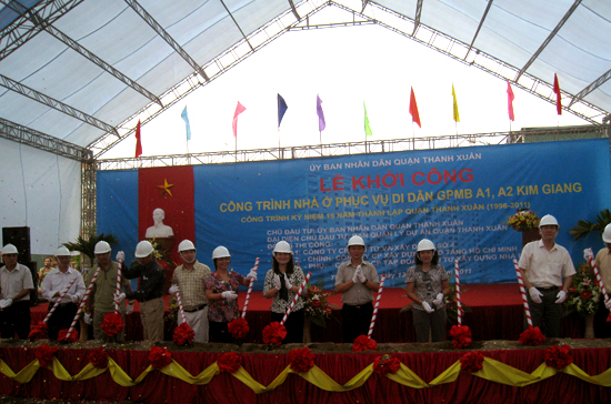 Lễ khởi công Link Trang Chủ PG88.Com Mới #2026 sáng 13/7 - Ảnh: Từ Nguyên.