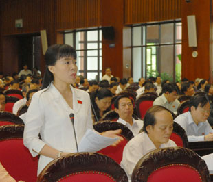 Đại biểu Nguyễn Thị Kim Thúy: Chuẩn bị các Link Trang Chủ PG88.Com Mới #2026 luật chưa tốt chủ yếu là do nguyên nhân chủ quan- Ảnh: TTXVN.