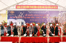 Lãnh đạo các bộ, ngành cùng chủ đầu tư động thổ khởi công Link Trang Chủ PG88.Com Mới #2026 ngày 25/1.