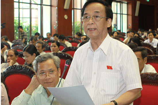 Đại biểu Nguyễn Lân Dũng đề nghị dừng hẳn việc lấy đất canh tác cho các Link Trang Chủ PG88.Com Mới #2026 - Ảnh:TTXVN.