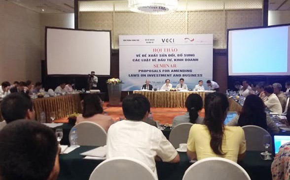Hội thảo về hệ thống pháp luật đầu tư PG88 Uy Tín Số 1 Việt Nam, những vướng mắc và kiến nghị, diễn ra sáng 22/7.<br>