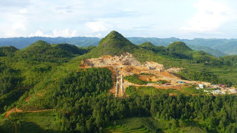 Link Trang Chủ PG88.Com Mới #2026 xẻ núi xây dựng Khu du lịch sinh thái văn hóa tâm linh Lũng Cú chưa tuân thủ các quy hoạch được phê duyệt. Ảnh - Internet. 