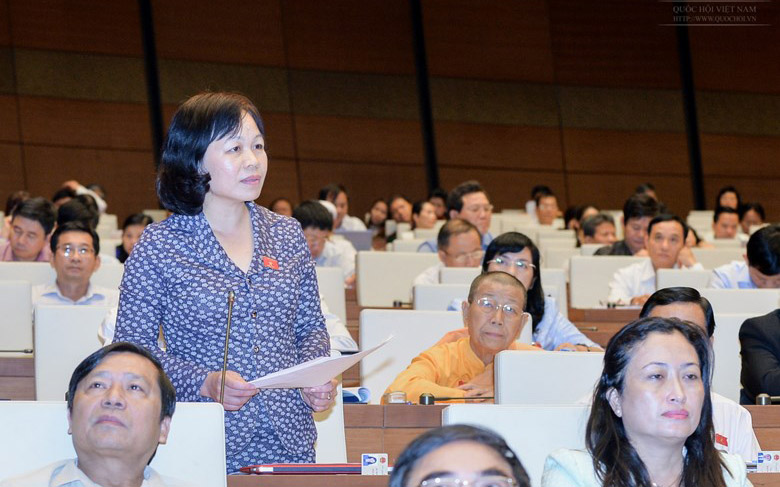 Đại biểu Nguyễn Thị Mai Hoa góp ý hoàn thiện Link Trang Chủ PG88.Com Mới #2026 luật.