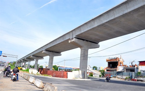 Thủ tướng đồng ý cho Tp.HCM ứng hơn 3.000 tỷ đồng xây dựng metro số 1.