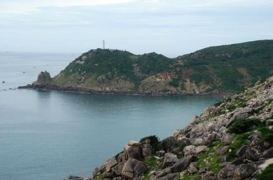 Một góc khu vực Mũi Dinh, tỉnh Ninh Thuận.