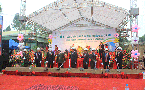 Lễ khởi công xây dựng và giới thiệu các Link Trang Chủ PG88.Com Mới #2026 “Nhà ở để bán cho cán bộ, chiến sĩ Bộ Công an”, gồm Bảo An Tower, Tower 6 và Tower 9 (HH2). <br>