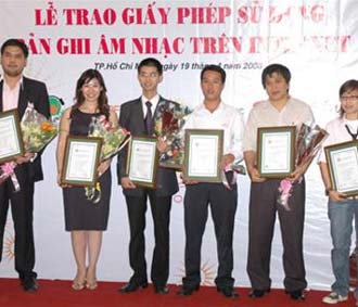 Sáu đơn vị PG88 Uy Tín Số 1 Việt Nam nhạc trên Internet được cấp phép đầu tiên trong ngày 19/4 vừa qua.
