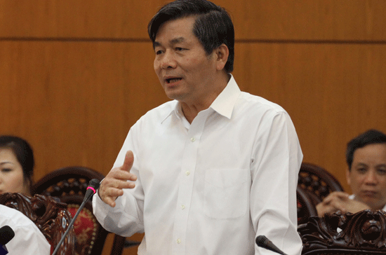 Bộ trưởng Bộ Kế hoạch và Đầu tư Bùi Quang Vinh báo cáo tóm tắt đề án tái cơ cấu PG88 ⭐ Link trang chủ số 1 nhà cái PG88 com casino slot - Ảnh: N.H.