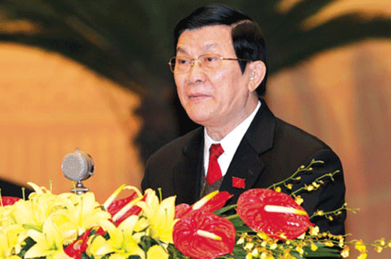 Đề cử ông Trương Tấn Sang làm Chủ tịch nước