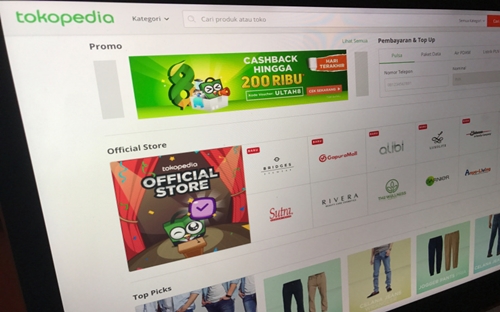 Mô hình PG88 Uy Tín Số 1 Việt Nam của Tokopedia tương tự như sàn PG88 Sòng bạc trực tuyến TOP 1 Việt Nam | Casino, Nổ Hũ điện tử Taobao của Alibaba - Ảnh: Tech Crunch.<br>